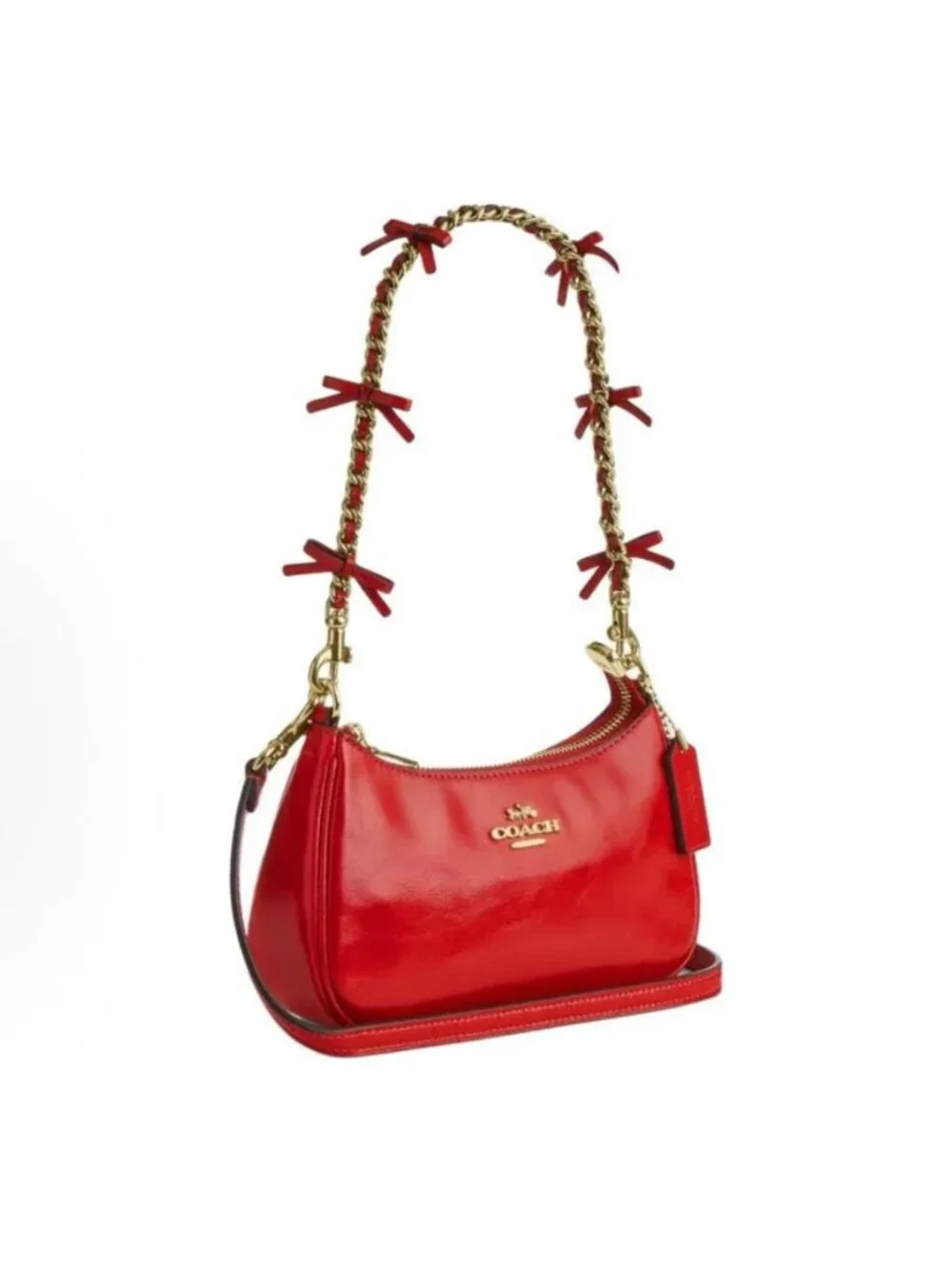 coach Teri Mini Crossbody Bag With Bows cdw68